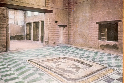 House of the Mosaic Atrium (Casa dell'Atrio a Mosaico) (Herculaneum)